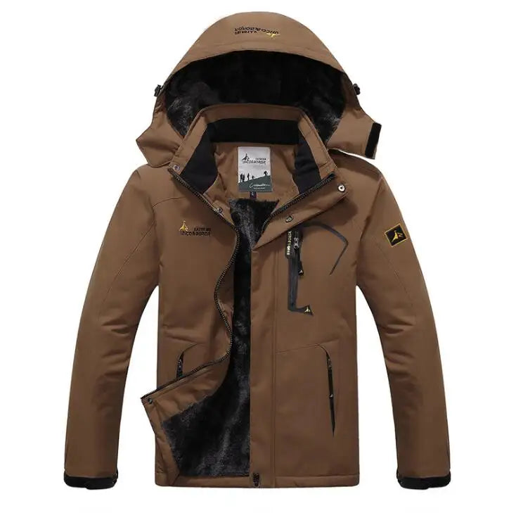 Winter Parka Men Windbreak Plus Thick Warm Windproof Fur Coats Male Military Hooded Anorak Jackets Men's Winter Jackets