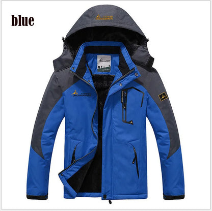 Winter Parka Men Windbreak Plus Thick Warm Windproof Fur Coats Male Military Hooded Anorak Jackets Men's Winter Jackets