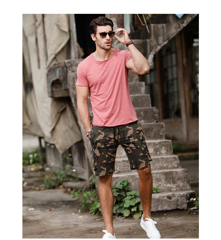 100% Cotton Men T-shirt Casual Soft Fitness Summer Thin T-shirts Men's Home Clothes O-Neck Short Sleeve Soild T Shirt for Men